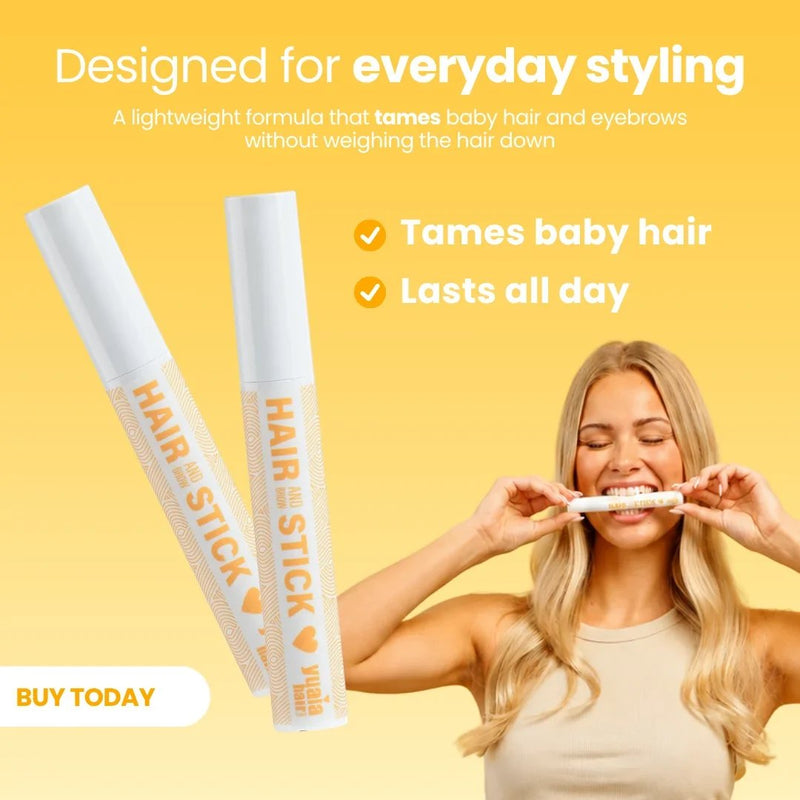 Yuaia Haircare Hair and Brow Stick Goodbye To Flyaway Hair, stylinggel voor haar en wenkbrauwen, foto 5 van 6