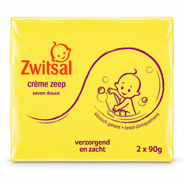 Zwitsal Cream Bar Soap 2 Pack 1