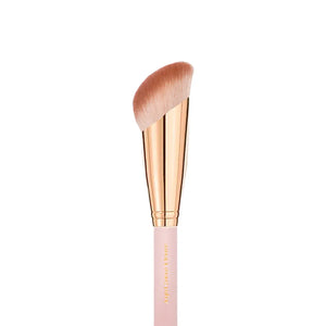 Soft Pink & Gold Angled Contour & Bronzer Brush