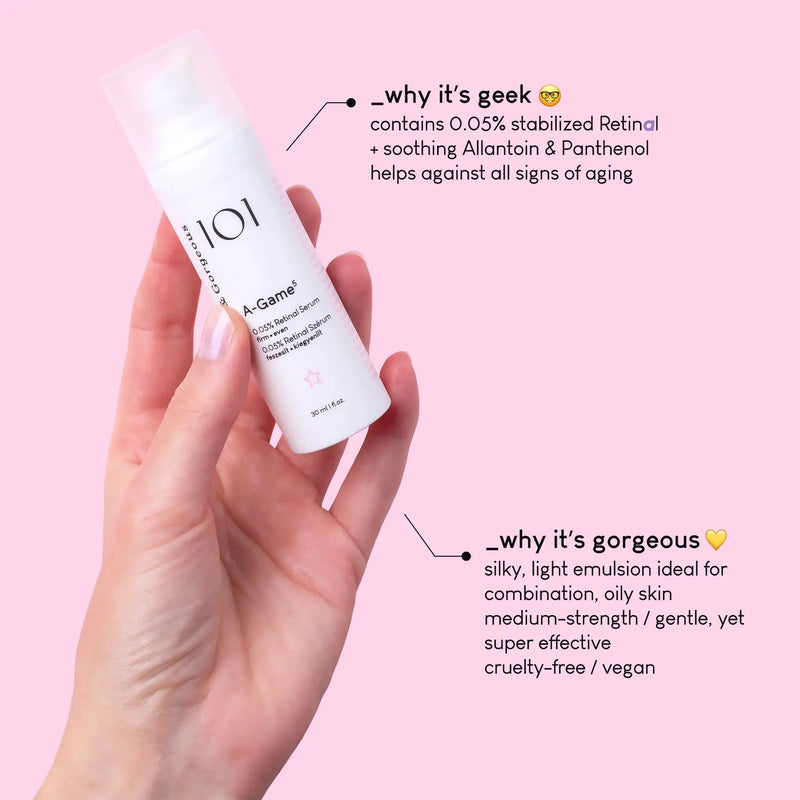Geek & Gorgeous A-Game 5 0,05% Retinal Serum