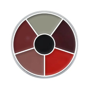Cream Color Circle Burn & Injury