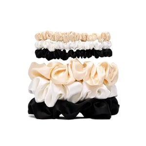 Big and Small Satin Scrunchies Set