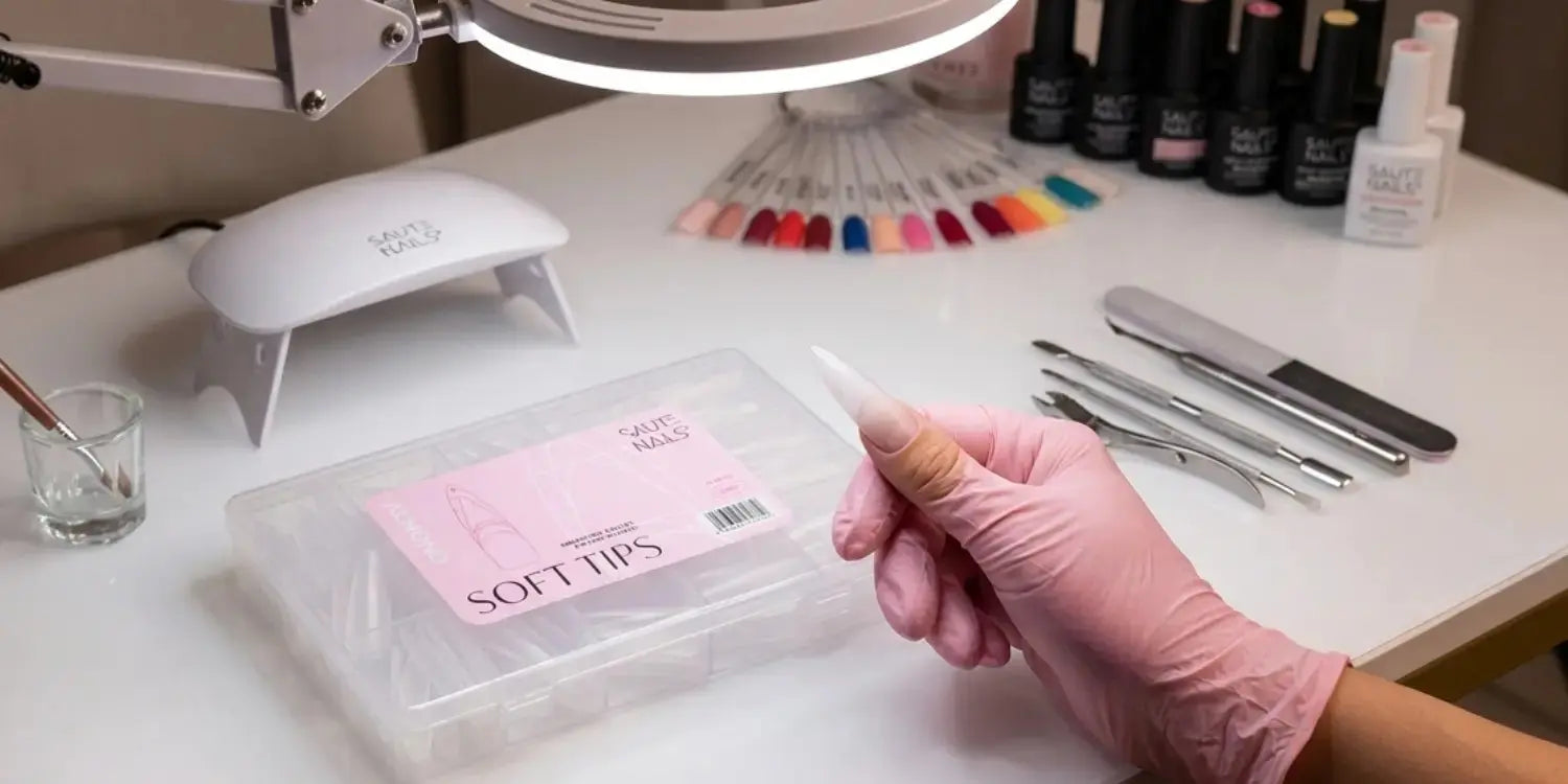 how to apply soft gel x tips boozyshop