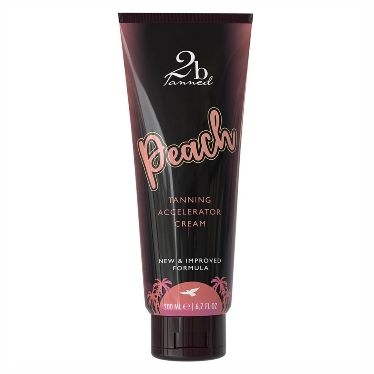 2bTanned Tanning Accelerator Cream Peach | online shoppen bij