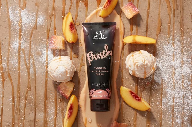 2bTanned Tanning Accelerator Cream Peach