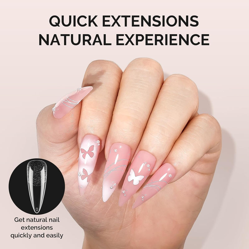 Long Almond Stiletto X Nail Tips 600pcs
