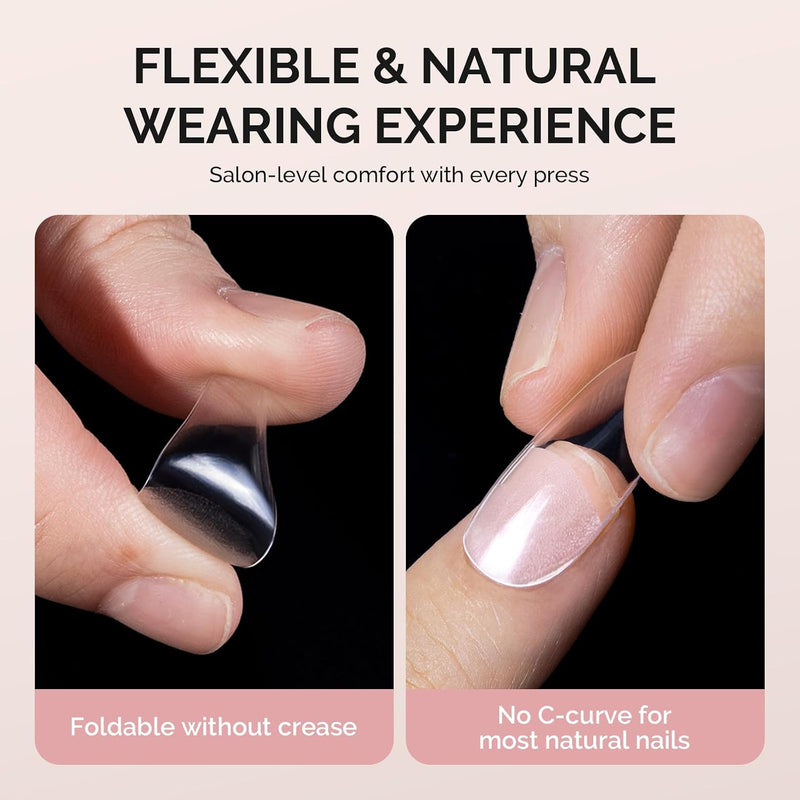 Long Almond Stiletto X Nail Tips 600pcs