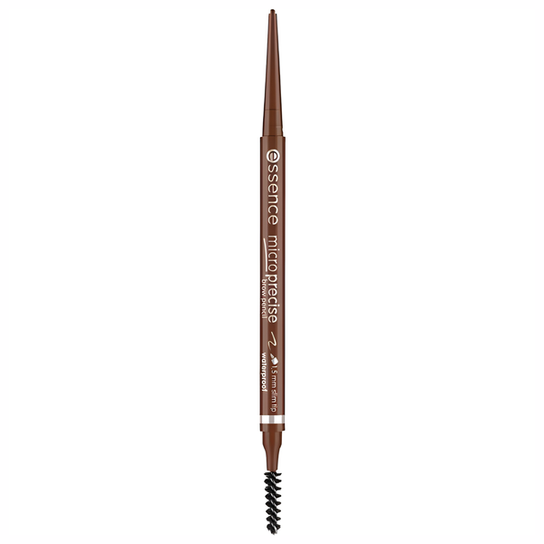 Essence Micro Precise Brow Pencil 05 Warm Brown, wenkbrauwpotlood met spoolie