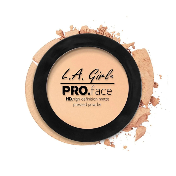 LA Girl Pressed Powder GPP603 Porcelain, poeder voor een matte finish en opbouwbare dekking