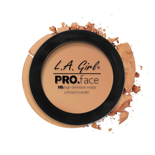 LA Girl Pressed Powder GPP607 Warm Honey, compact poeder met oil control en matte finish