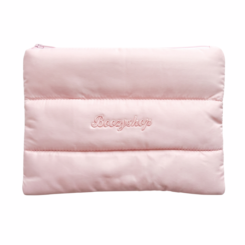 Puffy Cosmetics Bag Soft Pink