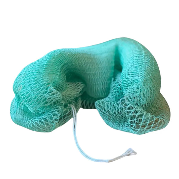 African Fabs African Net Sponge Sapo Turquoise