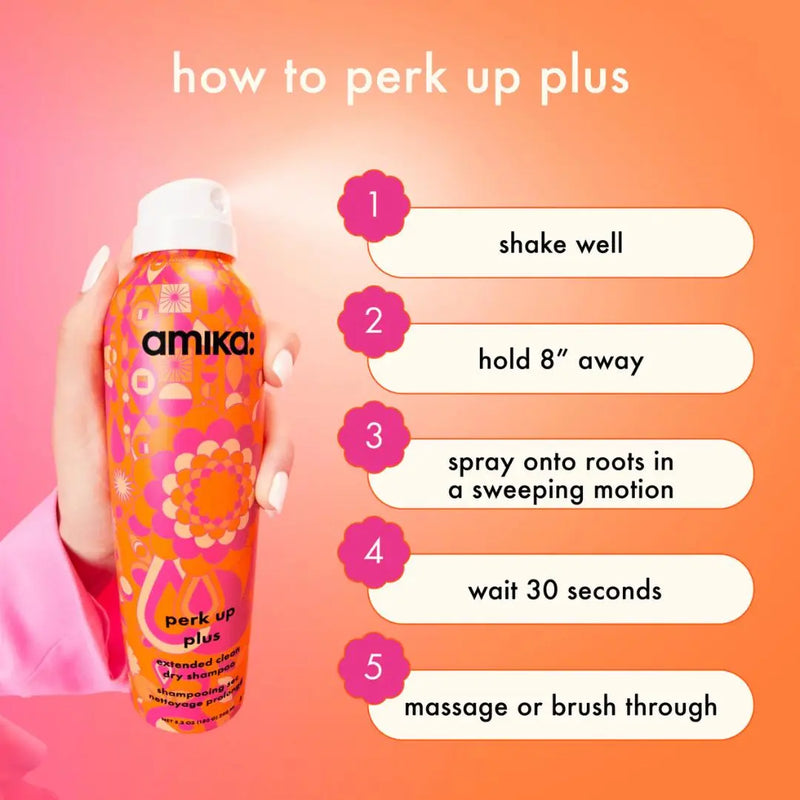 Amika Perk Up Plus Extended Clean Dry Shampoo 67 ml.