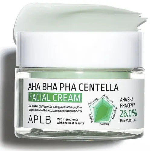 APLB AHA BHA PHA Centella Facial Cream