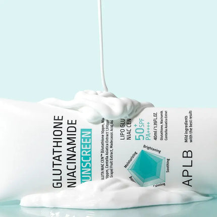 APLB Glutathione Niacinamide Sunscreen