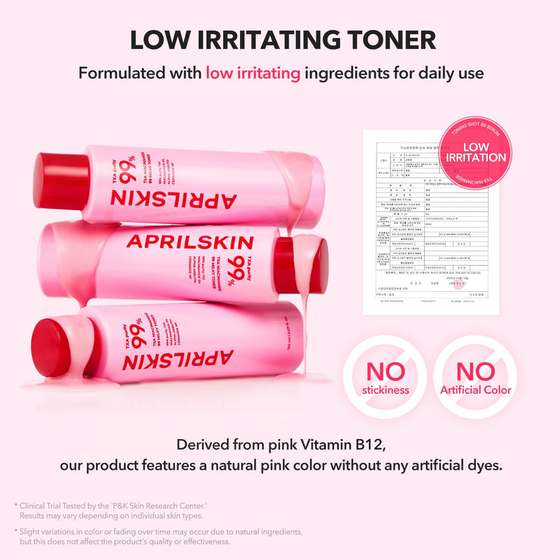 APRILSKIN TXA Niacinamide Toning Shot 99 Milky Toner