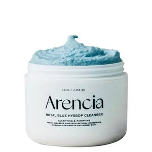 Arencia Fresh Blue Hyssop Rice Mochi Cleanser