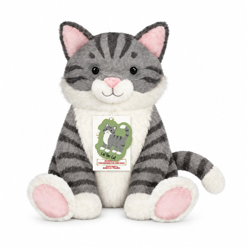 Aroma Home Callie the Cat Snuggable Hottie, zachte knuffelkat met warmtebuidel