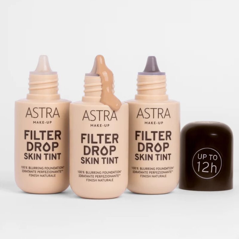 Astra Make Up Filterdrop Skin Tint Medium, lichtgewicht skin tint met medium dekking, foto 5 van 5