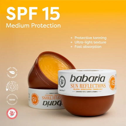 Babaria Sun Carrot Tan Jelly SPF 15