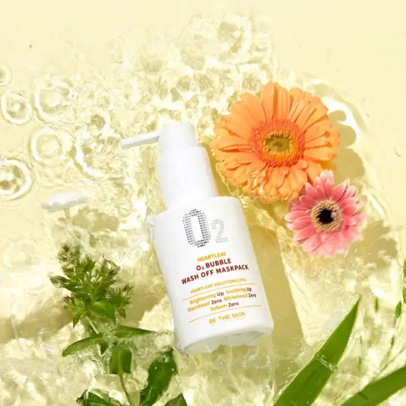 Be The Skin Be The Skin Heartleaf O2 Bubble Wash Off Maskpack