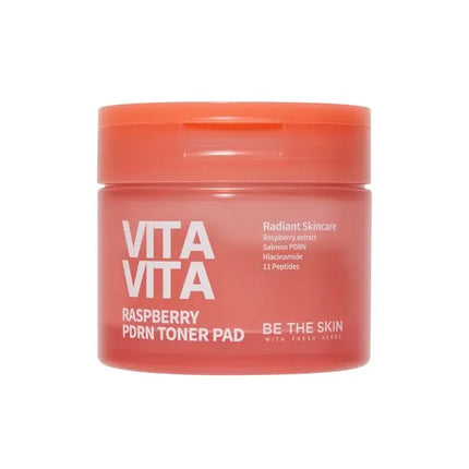 Be The Skin Vitavita Raspberry Pdrn Toner Pad