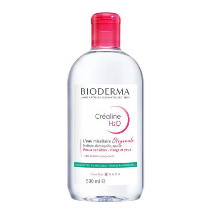 Bioderma Craline H2O Micellar Water For Sensitive Skin 500 ml.