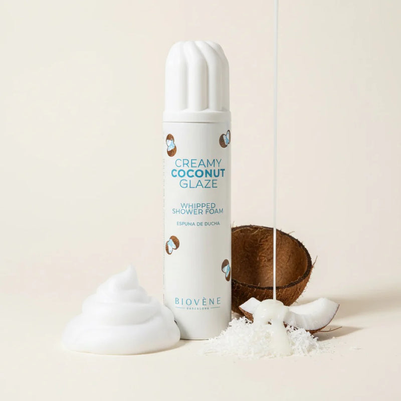 Biovene Creamy Coconut Glaze Whipped Shower Foam