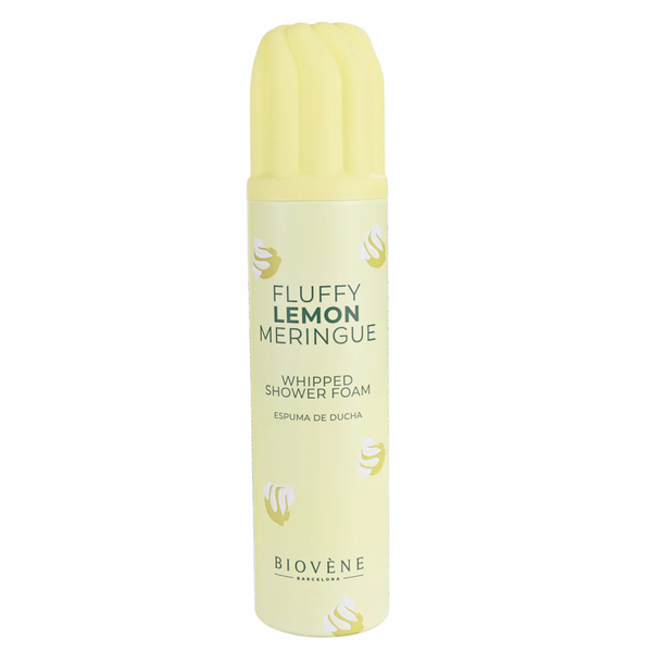 Biovene Fluffy Lemon Meringue Whipped Shower Foam
