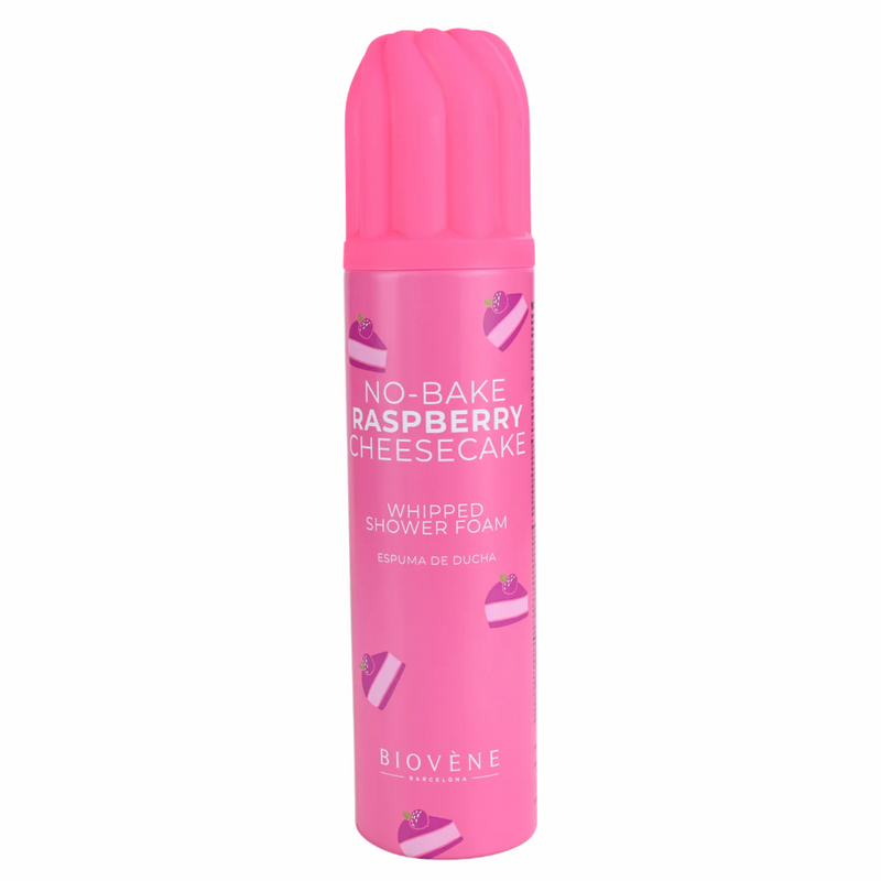 Biovene No-bake Raspberry Cheesecake Whipped Shower Foam