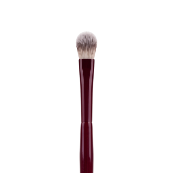 Boozyshop Flawless Blending Shader Brush, close-up van de kwastkop op witte achtergrond