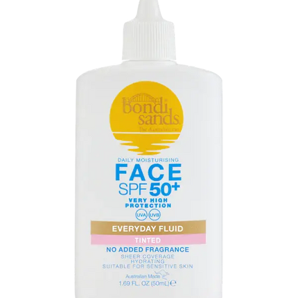 Bondi Sands Bondi Sands Everyday Face Fluid Tinted SPF50+ Fragrance Free
