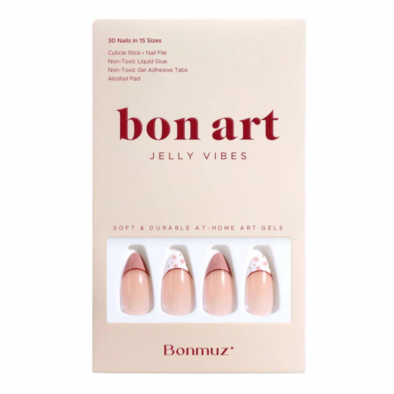 Bonmuz Press-On Nails Mulberry Bloom