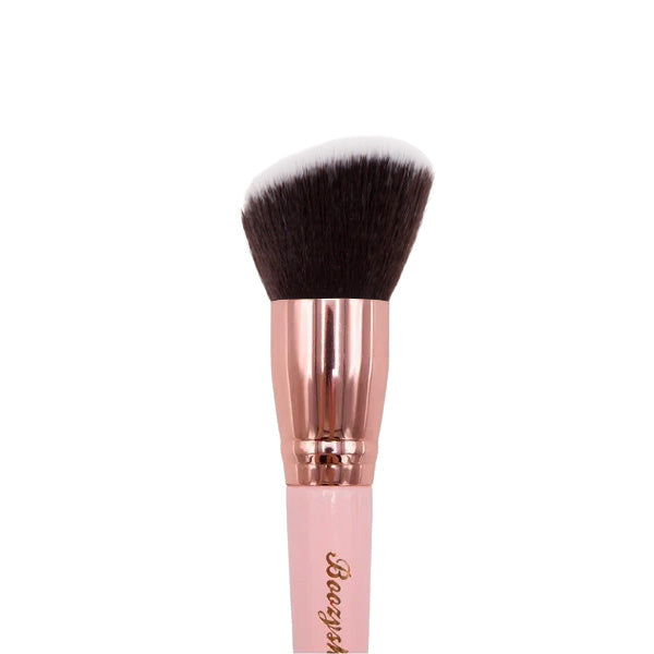 Boozyshop Pink & Rose Gold Angled Blending Brush