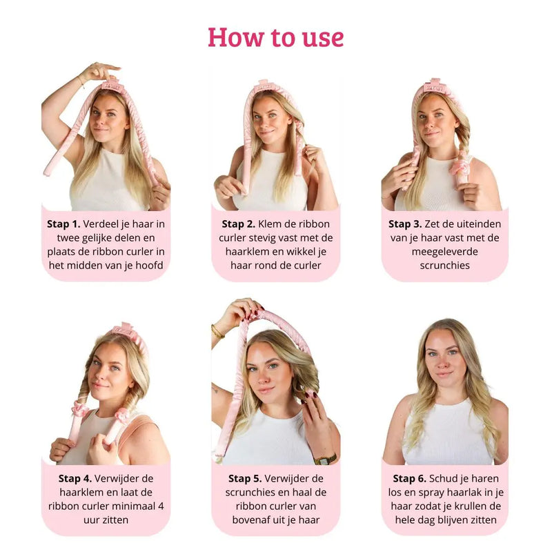 Boozyshop Satin Heatless Curls