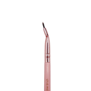 Soft Pink & Gold Bended Tight Liner Brush