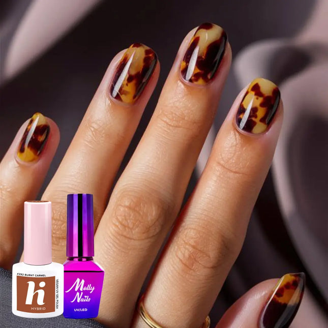 Boozyshop Tortoise Nails Set