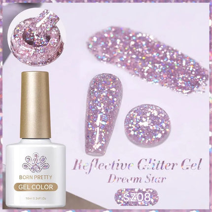 Born Pretty Fantasy Reflective Gel SZ08