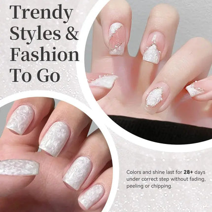Born Pretty Pearl White Thread Gel