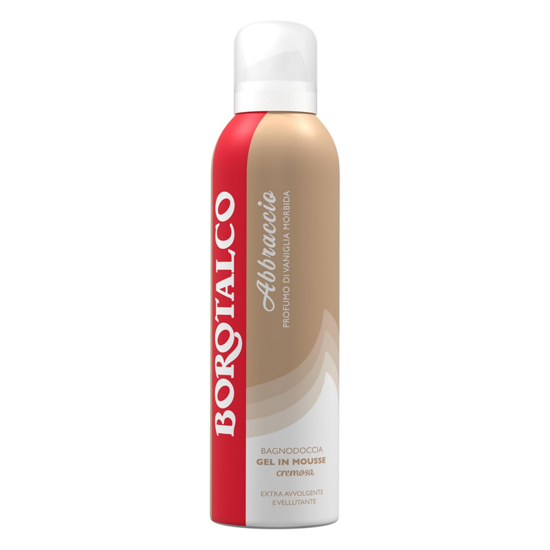 Borotalco Shower Gel Mousse Embrace Soft Vanilla