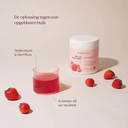 Cabau Lifestyle Lifestyle Belly Support Strawberry
