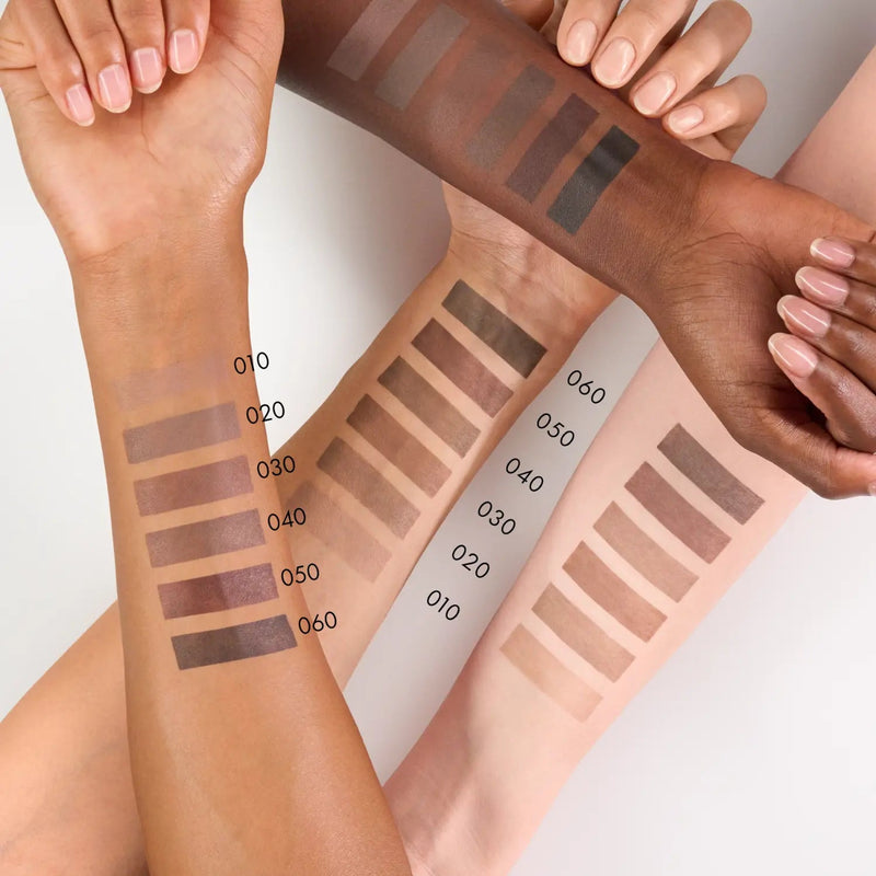 Catrice Shape & Shade Brow Pencil Waterproof 020 Ashy Blonde, waterproof wenkbrauwpotlood, kleurenoverzicht