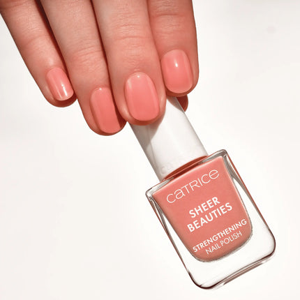 Catrice Sheer Beauties Strengthening Nail Polish 050 Peonies, Please!