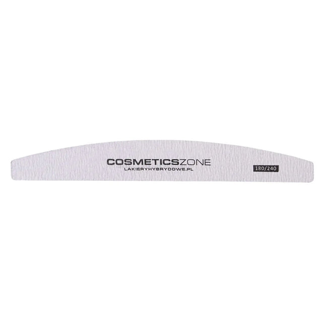 Cosmetics Zone Nail File Boat Zebra 180/240