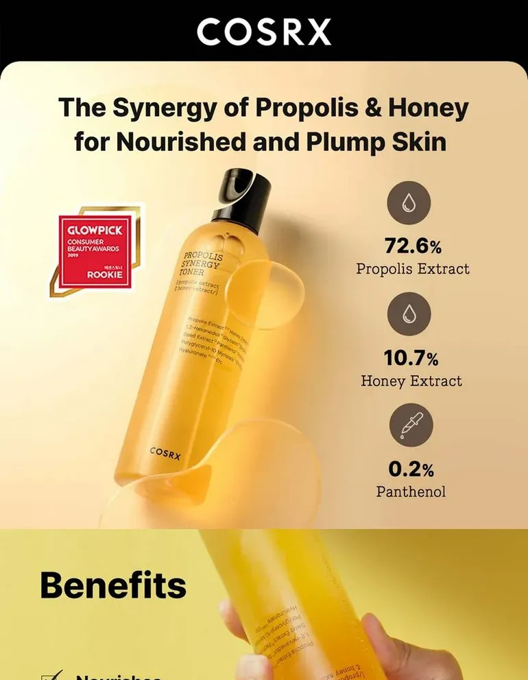 COSRX Full Fit Propolis Synergy Toner 50 ml.