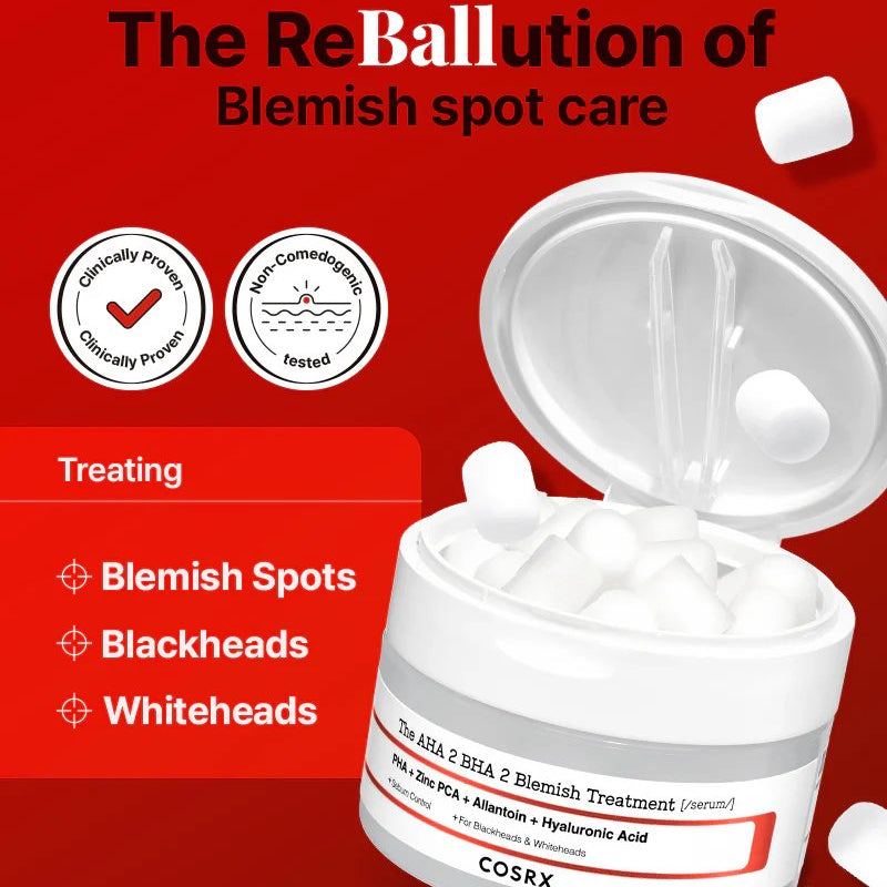 COSRX The AHA 2 BHA 2 Blemish Treatment Serum