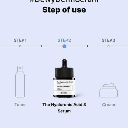 COSRX The Hyaluronic Acid 3 Serum