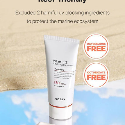 COSRX Vitamin E Vitalizing Sunscreen SPF 50+