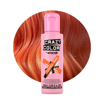 Crazy Color 57 Coral Red