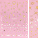 Daily Charme 3D Embossed Nail Art Sticker Celestial Element